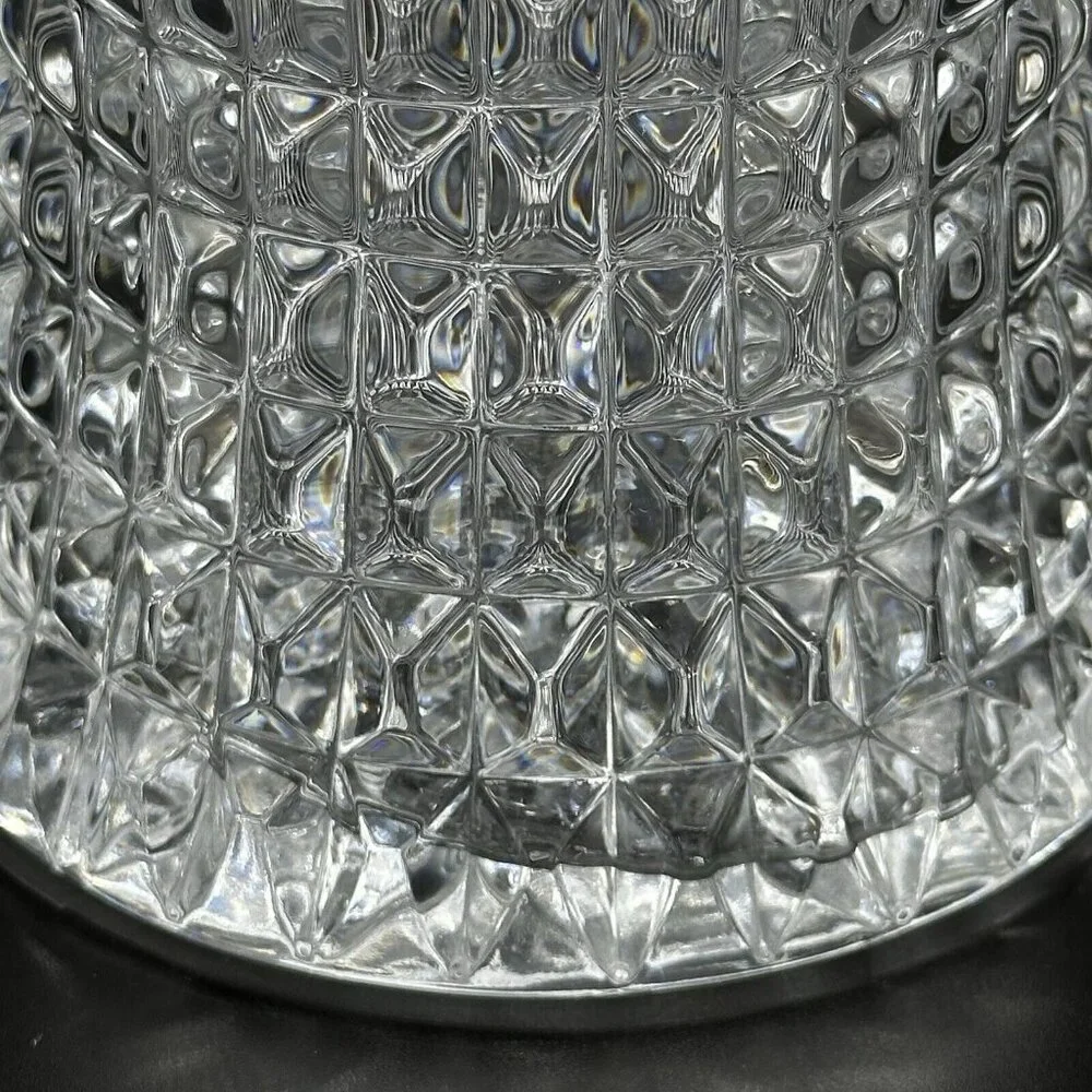 Vtg Gorham Bavaria Germany Nachtmann Clear Crystal Decanter Stopper Whiskey 24%‎